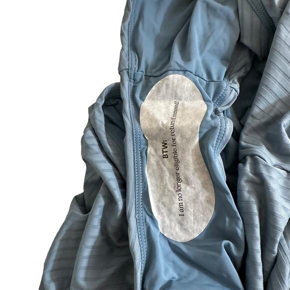 NWT Andie Swim The Fiji One Piece Swimsuit Ribbed Marl Blue XXXL Poolside Beach - Picture 8 of 12